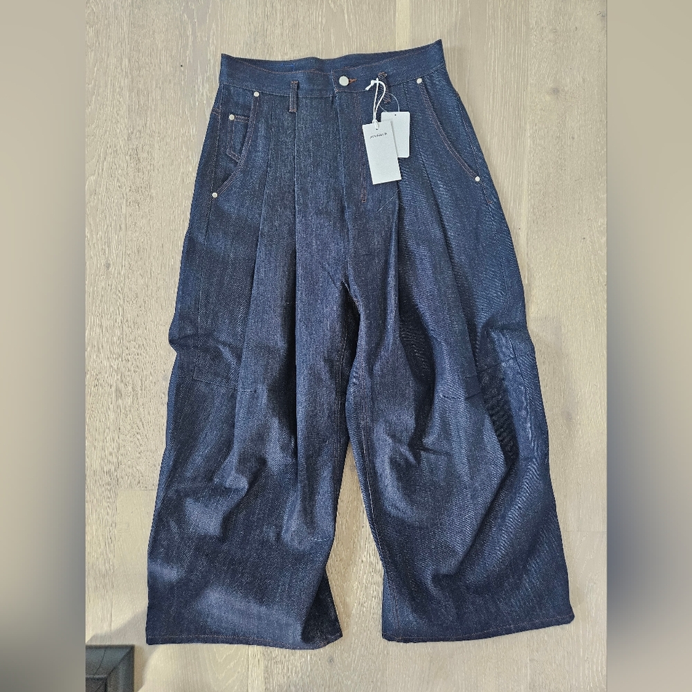 Shinyakozuka Dark Blue Jeans - Ordinary City Baggy - Small
